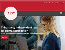 Tablet Screenshot of iassc.org